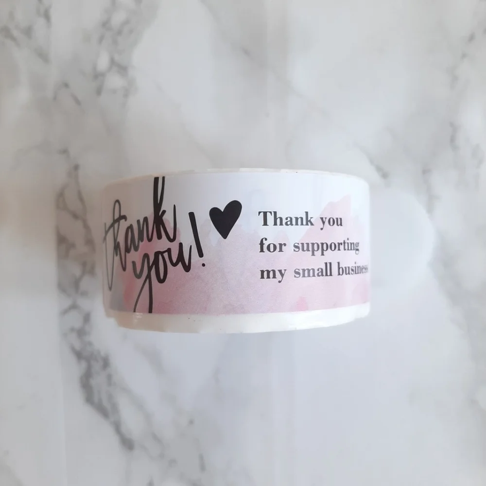 120 Thank You Stickers